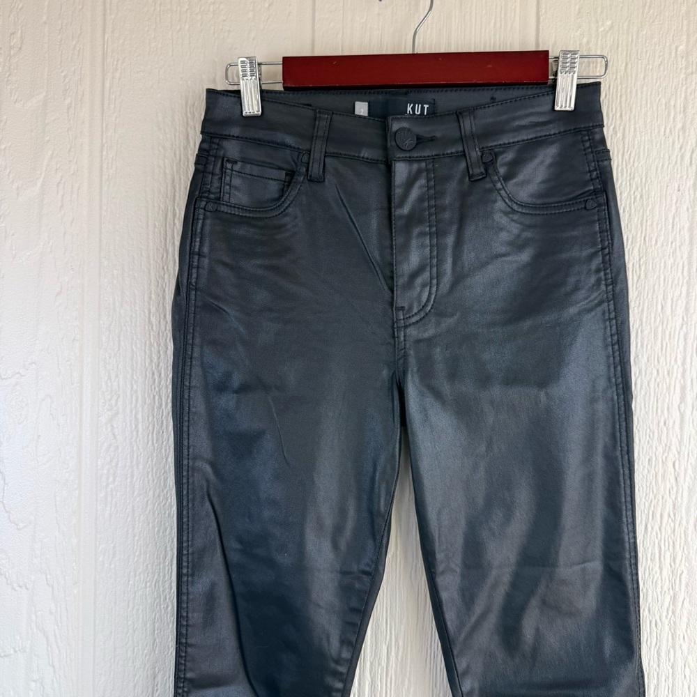 Kut from the Kloth High Rise Donna Fab Ab Ankle Skinny - Picture 2 of 7